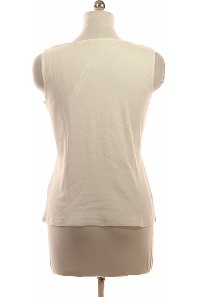 Street One Dámské bavlněné tílko jednobarevné basic bez rukávů Velikost 40 | Street One | obrázek 3