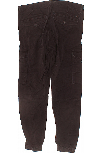 JACK & JONES Pánské cargo kalhoty volnočasové hnědé s kapsami Velikost 34/32 | JACK & JONES | obrázek 3