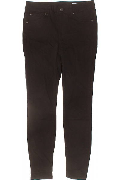 VERO MODA Dámské černé Strečové Skinny Džíny S Vysokým Pasem Velikost 30