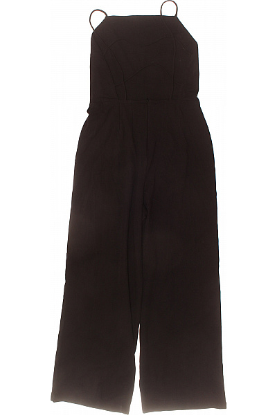 dámský černý overal bez rukávů bavlna Vel. 40 | Unimoda | obrázek 3