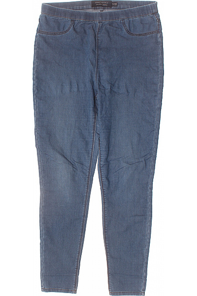 AÉROPOSTALE Dámské Modré Džíny Volnočasové Dlouhé Strečové S Kapsami Velikost EU 40