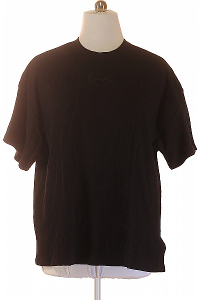 Kani Pánské tričko s krátkým rukávem černé s výšivkou basic oversize Vel. M | Kani | obrázek 2