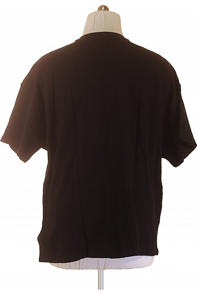 Kani Pánské tričko s krátkým rukávem černé s výšivkou basic oversize Vel. M | Kani | obrázek 3