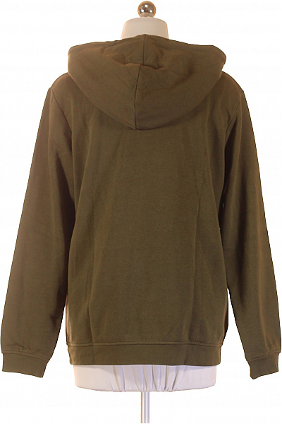 JJXX dámská bavlněná mikina s kapucí zelená jednobarevná streetwear Velikost S | JJXX | obrázek 3