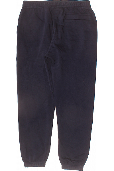 Nike pánské bavlněné tepláky sportovní volnočasové dlouhé modré s kapsami Velikost l | Nike | obrázek 2