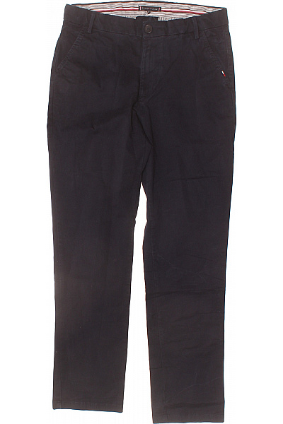 TOMMY HILFIGER Dětské bavlněné kalhoty tmavě modré Velikost 164 CM | TOMMY HILFIGER | obrázek 2