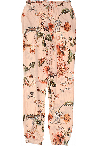 BUFFALO Dámské kalhoty květované volnočasové dlouhé viskózové Vel. 34 | BUFFALO | obrázek 3