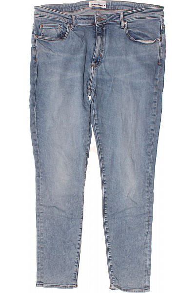 Armedangels Pánské Džíny Modré Strečové Rovné S Kapsami Vel. 34/32