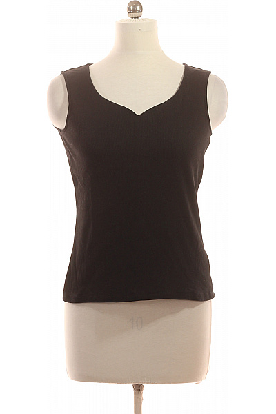 Street One Dámské bavlněné tílko basic černé bez rukávů Velikost 40 | Street One | obrázek 2