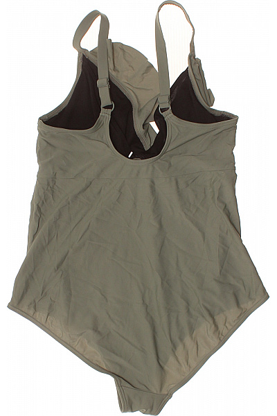 Lascana jednodílné plavky khaki volánky Vel. EU 44C | Lascana | obrázek 2