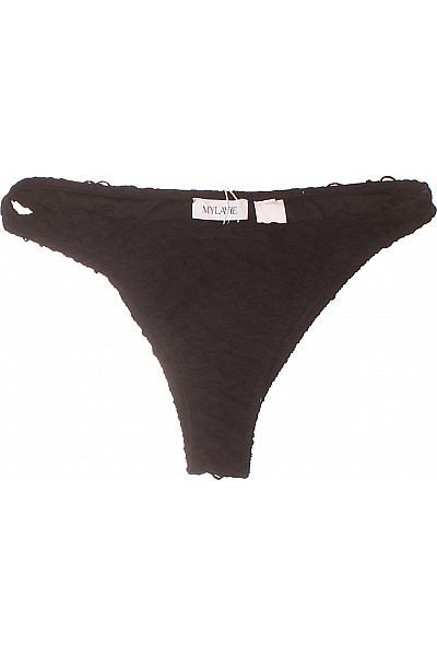 MYLAVIE dámské plavkové kalhotky černé žebrované Vel. m | MYLAVIE | obrázek 2