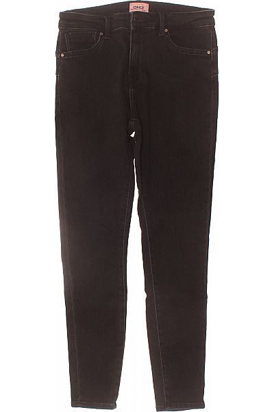 ONLY Dámské Džíny Skinny Strečové S Vysokým Pasem černé Vel. M