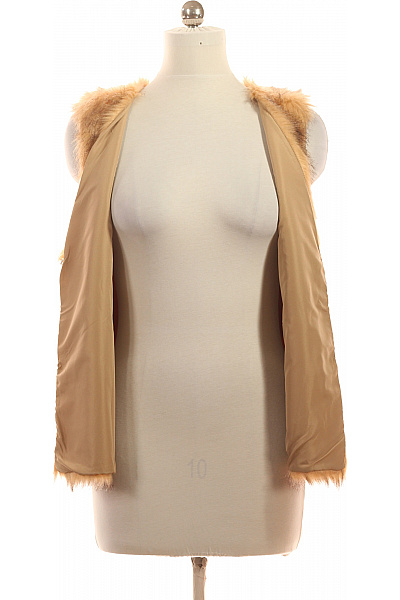 Esmara hnědá chlupatá kožešinová vesta bez rukávů Vel. S | Esmara | obrázek 4