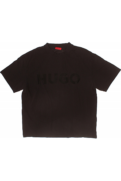 Hugo Boss Pánské tričko s krátkým rukávem a nápisem Velikost S | Hugo Boss | obrázek 2