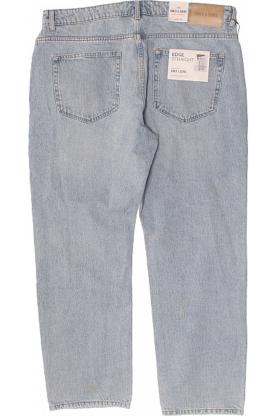ONLY & SONS Pánské džíny volné rovné seprané bavlněné Velikost W38/L32 | ONLY & SONS | obrázek 2