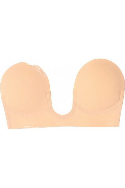Magic Body Fashion Podprsenka samolepicí s hlubokým výstřihem hladká béžová Velikost A | Magic Body Fashion | obrázek 2