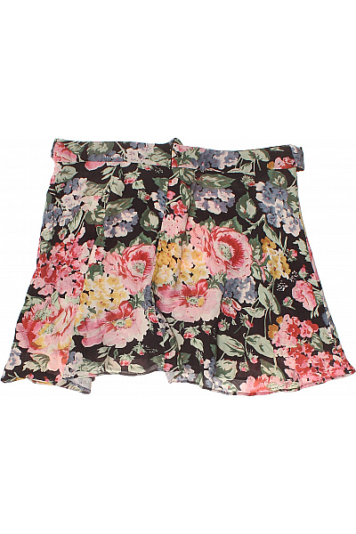 ZARA Dámská květinová zavinovací mini sukně s páskem Vel. M | ZARA | obrázek 3