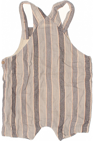 Next Dětské pruhované bavlněné kraťasy šedé Velikost 80 CM | Next | obrázek 2