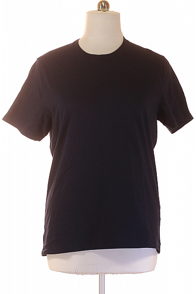 Hollister Pánské tričko s krátkým rukávem jednobarevné basic bavlněné modré Vel. xl | Hollister | obrázek 2