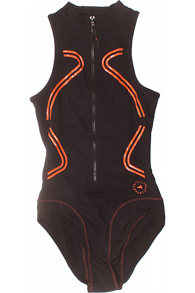 ADIDAS černé jednodílné sportovní plavky se zipem Velikost 34 | ADIDAS | obrázek 2