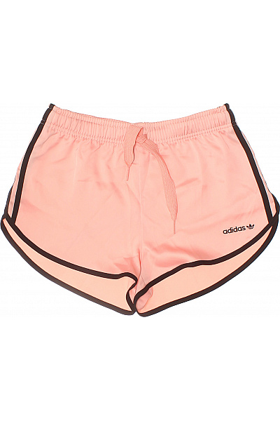 ADIDAS růžové sportovní krátké šortky s gumou v pase Velikost DE S | ADIDAS | obrázek 2