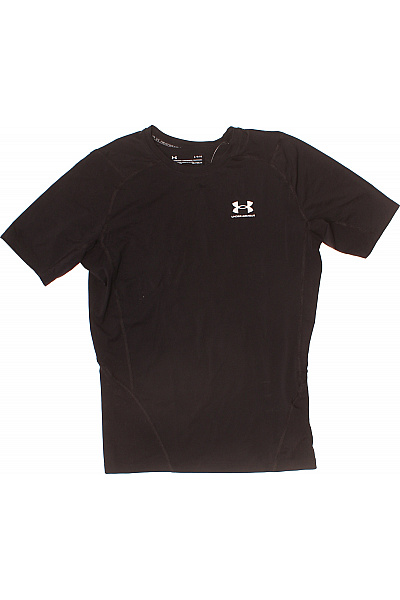 UNDER ARMOUR Pánské Tričko S Krátkým Rukávem Funkční Na Cvičení černé Velikost L