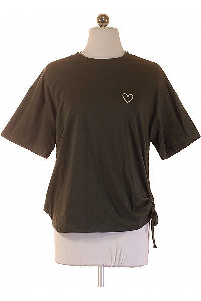 Mama Licious Dámské Tričko S Krátkým Rukávem A Výšivkou Srdce Vel. L