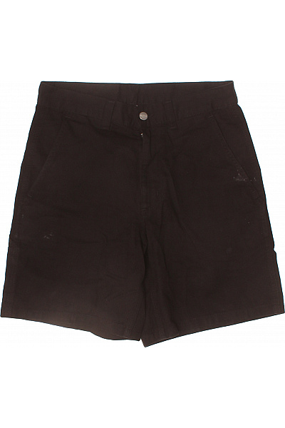 Carhartt Dámské Bavlněné Kraťasy Volnočasové Krátké S Kapsami černé Vel. XS