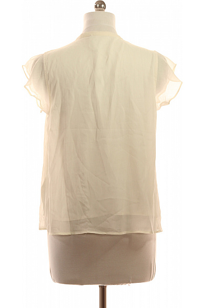 Jake*s Dámská halenka krátký rukáv s mašlí průsvitná letní elegantní Vel. 42 | Jake*s | obrázek 2