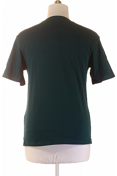 JACK & JONES Pánské tričko s krátkým rukávem a potiskem zelené bavlněné Vel. L | JACK & JONES | obrázek 3