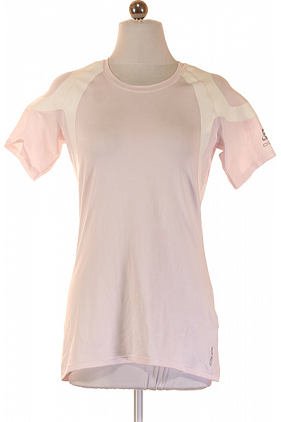 ODLO Dámské Tričko Růžové Krátký Rukáv Sportovní Funkční Polyesterové Velikost L