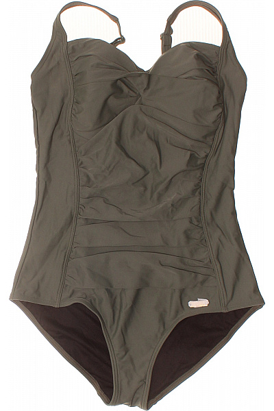 Lascana jednodílné plavky khaki tvarující zeštíhlující Velikost 38c | Lascana | obrázek 2