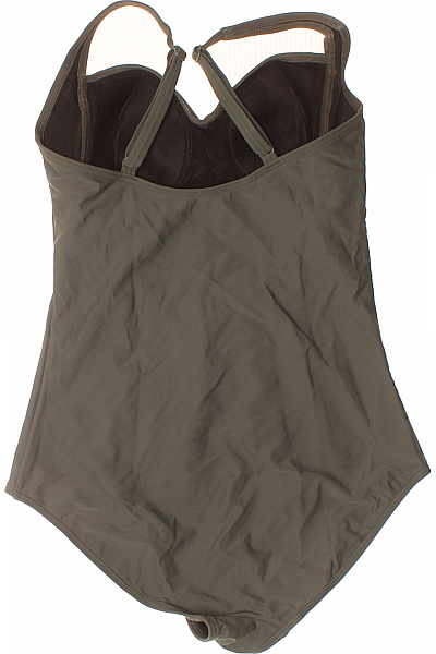 Lascana jednodílné plavky khaki tvarující zeštíhlující Velikost 38c | Lascana | obrázek 3