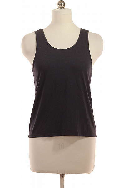 ONLY Dámské Tílko Basic šedé Bez Rukávů S Kulatým Výstřihem Velikost M