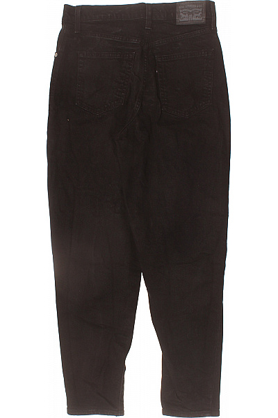 LEVIS Dámské bavlněné džíny volné s vysokým pasem černé Vel. 28 | LEVIS | obrázek 2