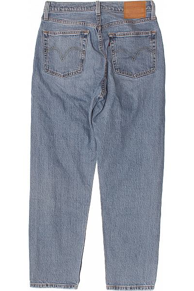 LEVIS dámské džíny modré rovné vintage s kapsami Velikost S | LEVIS | obrázek 2