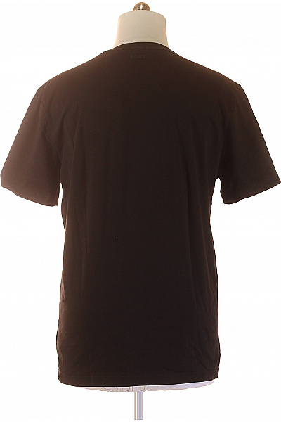 Hugo Boss Pánské tričko s krátkým rukávem a nápisem jednobarevné bavlněné basic Vel. xxl | Hugo Boss | obrázek 2