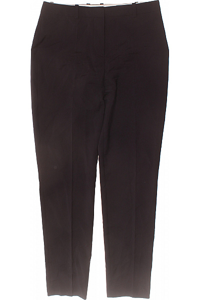 Hugo Boss Dámské Elegantní Bavlněné Kalhoty Rovné černé Velikost 34