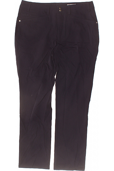 Dámské černé Volnočasové Kalhoty S Kapsami Rovné Velikost 30