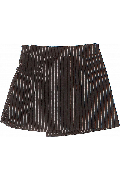 reserved Dívčí pruhovaná černá sukně Velikost 134 | reserved | obrázek 3