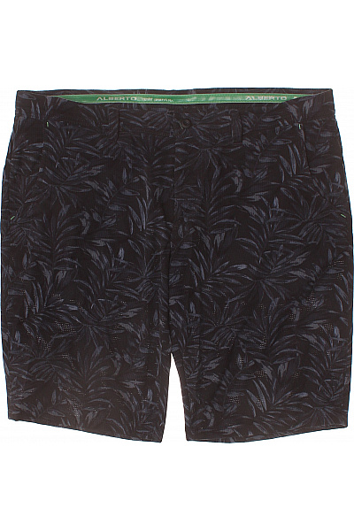 ALBERTO Pánské Kraťasy S Potiskem Květinové Volnočasové Krátké Velikost 54