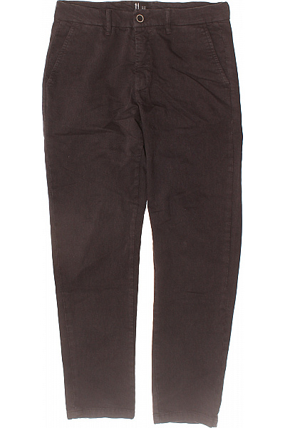 BOMBOOGIE Pánské hnědé volnočasové kalhoty chinos rovné Vel. 29 | BOMBOOGIE | obrázek 2