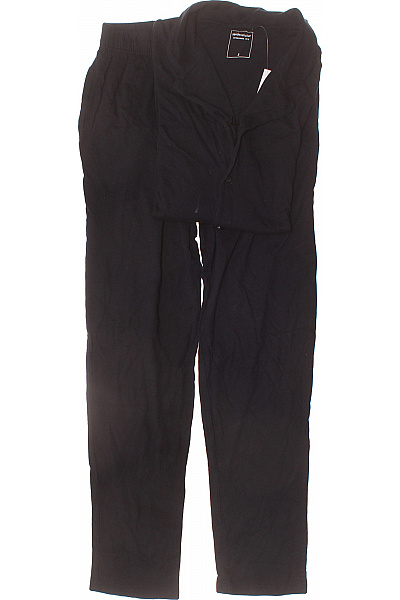 Seidensticker Pánské Bavlněné Pyžamo černé Velikost S