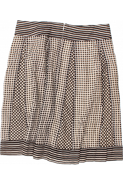 MORE & MORE Dámská sukně puntíkovaná pruhovaná bavlněná krátká Velikost 36 | MORE & MORE | obrázek 3