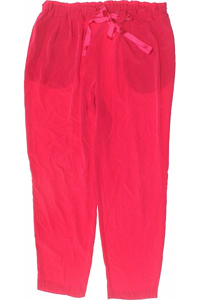 ZARA Dámské růžové volnočasové kalhoty s mašlí Vel. L | ZARA | obrázek 2