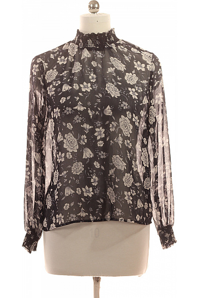 PIECES Dámská halenka s dlouhým rukávem a květinovým potiskem Velikost M | PIECES | obrázek 2