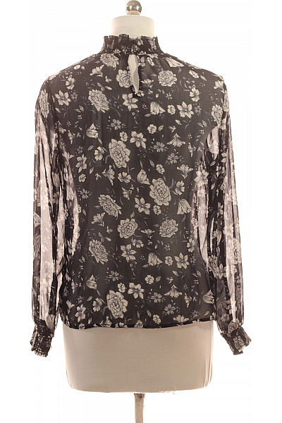 PIECES Dámská halenka s dlouhým rukávem a květinovým potiskem Velikost M | PIECES | obrázek 3