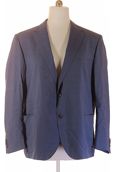 Eduard Dressler Pánské sako modré elegantní jednořadé business Vel. XXL | Eduard Dressler | obrázek 2
