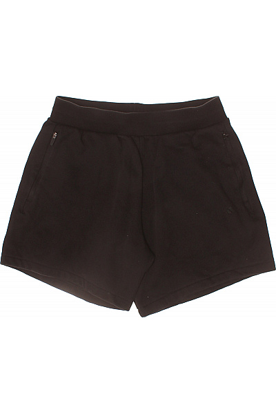 ADIDAS Dámské Teplákové Kraťasy černé Volnočasové S Kapsami Se Zipem Vel. S