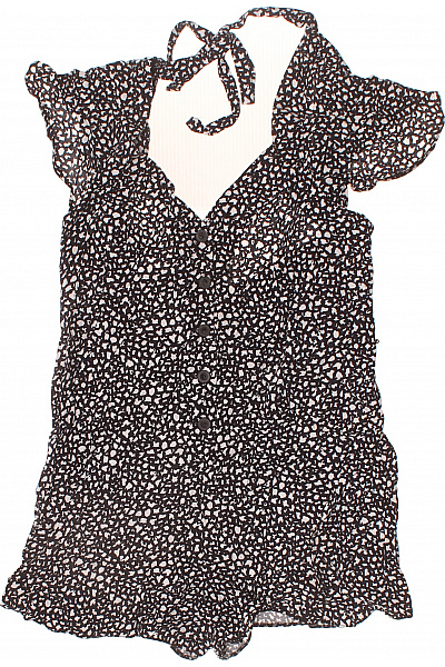 asos dámský černobílý overal s krátkým rukávem a potiskem Vel. EU 36 | asos | obrázek 2